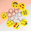 Double-sided smiling keychain, keychain accessory, fridge magnet accessory manufacturer customization Item Picture